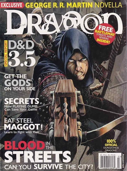 Dragon Magazine - Issue 305 - Urban Adventures (B Grade) (Genbrug)